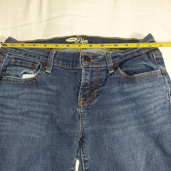 OLD Navy The Diva Skinny Jeans, 2 Short, Dark Blue - Picture 3 of 10